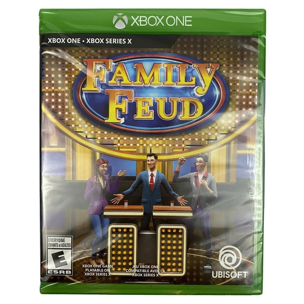 Family Feud (Microsoft Xbox One, 2020) Ubisoft E Everyone Video Game Show NEW